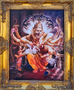 Framed Canvas of Ugra Narasimha Dev